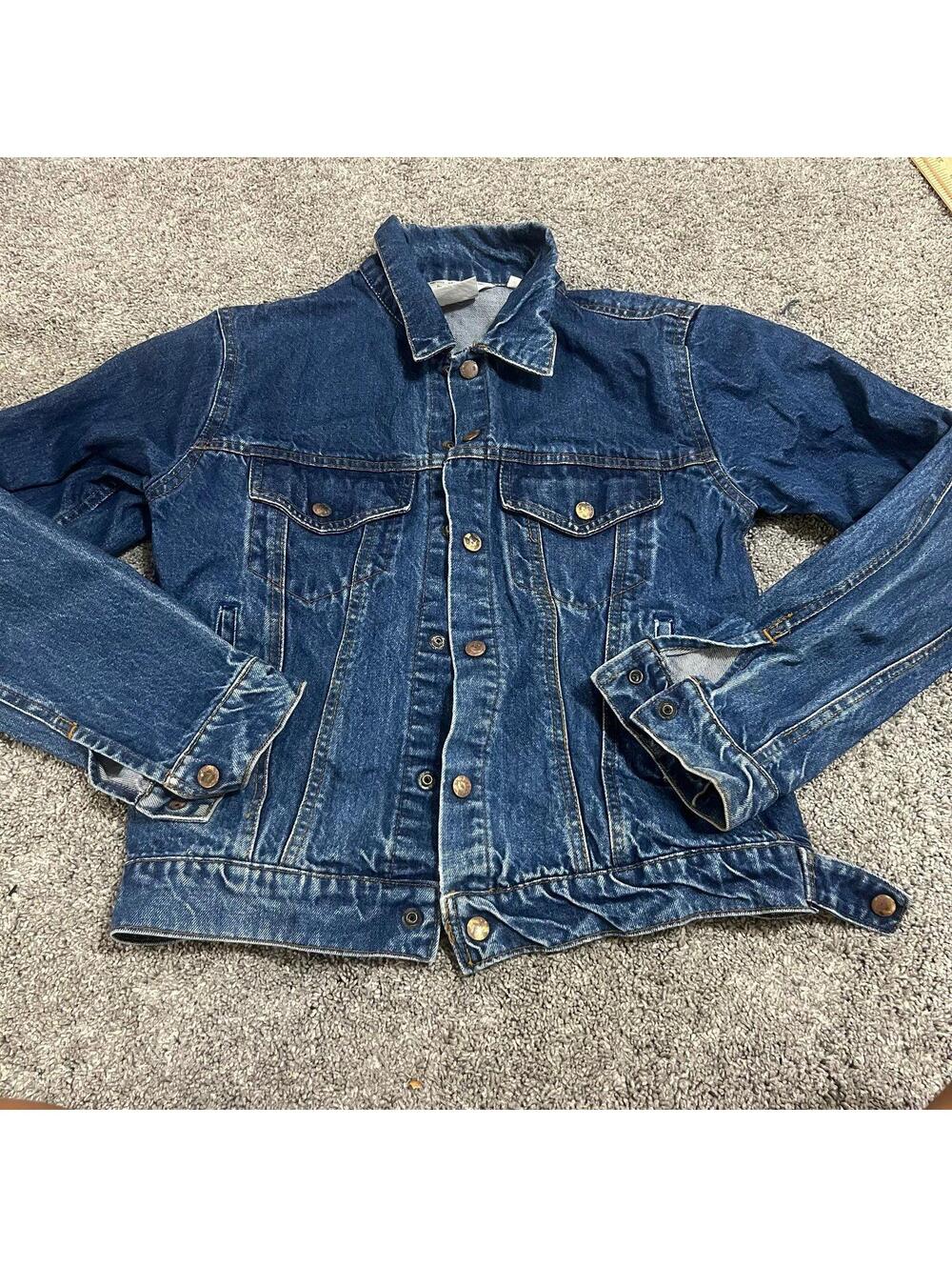 Vintage 80s 90s JC Penney’s Denim Jacket size Small